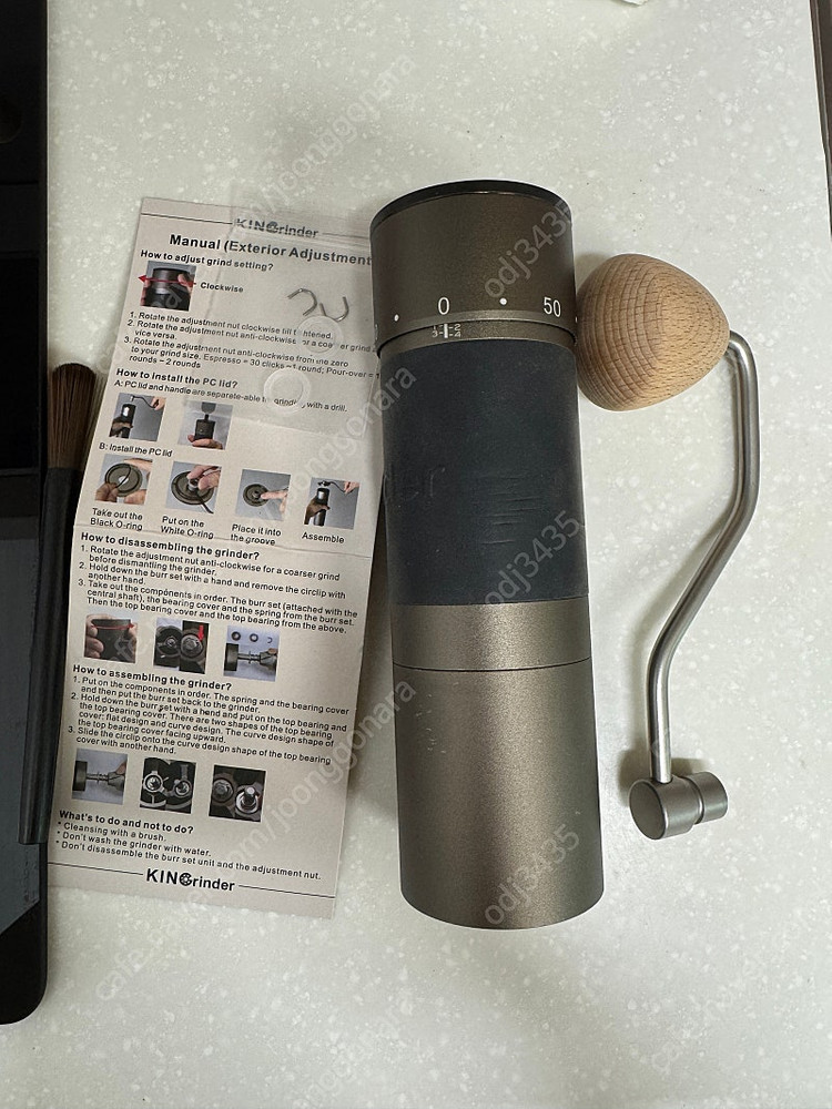 킨그라인더 kingrinder k6 핸드밀--1