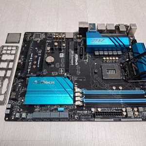 하스웰 제온 1230v3, 에즈락 z97 ex4 메인보드, ddr3 8기가 램 판매합니다.