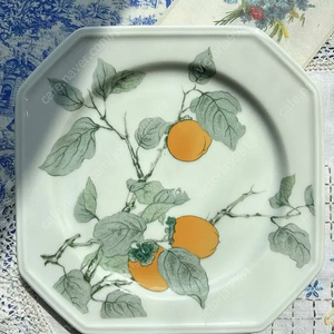 독일 빈티지 빌레로이앤보흐 갈로 아프리코트 디저트 접시
