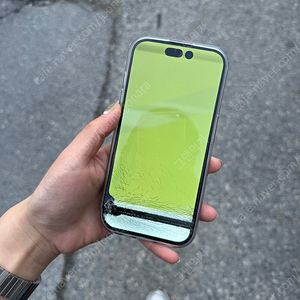 아이폰 15pro 블랙티타늄 128GB 부품용