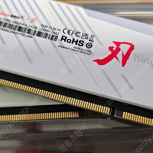 킹뱅크 24X2 48GB 6800 팝니다 (화이트)