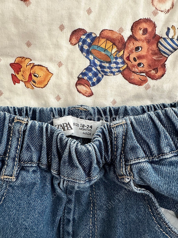 자라 토끼청바지 18-24m--1