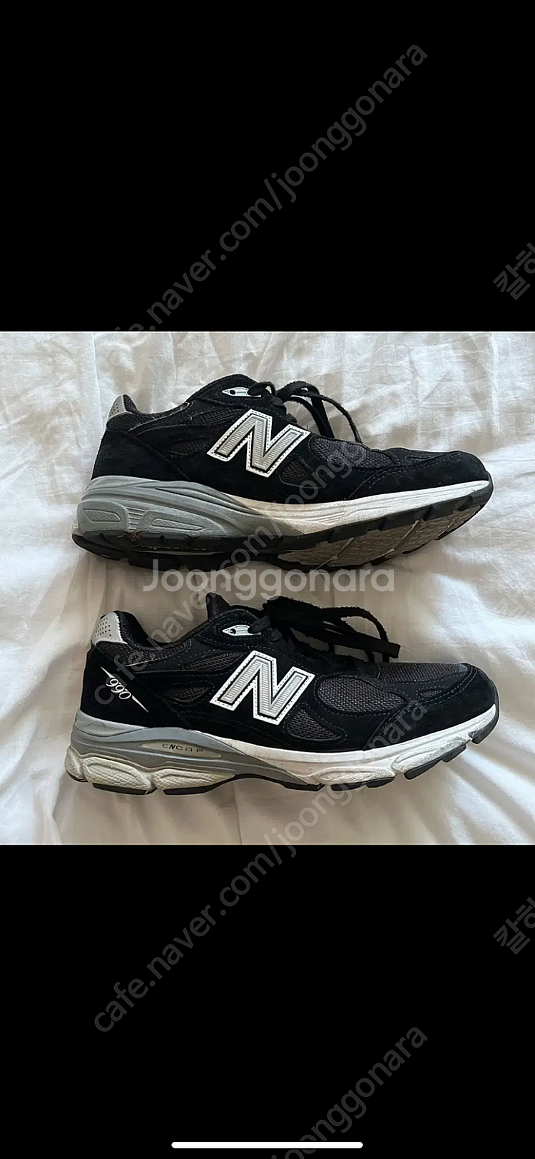 뉴발란스 990v3 블랙 260--0