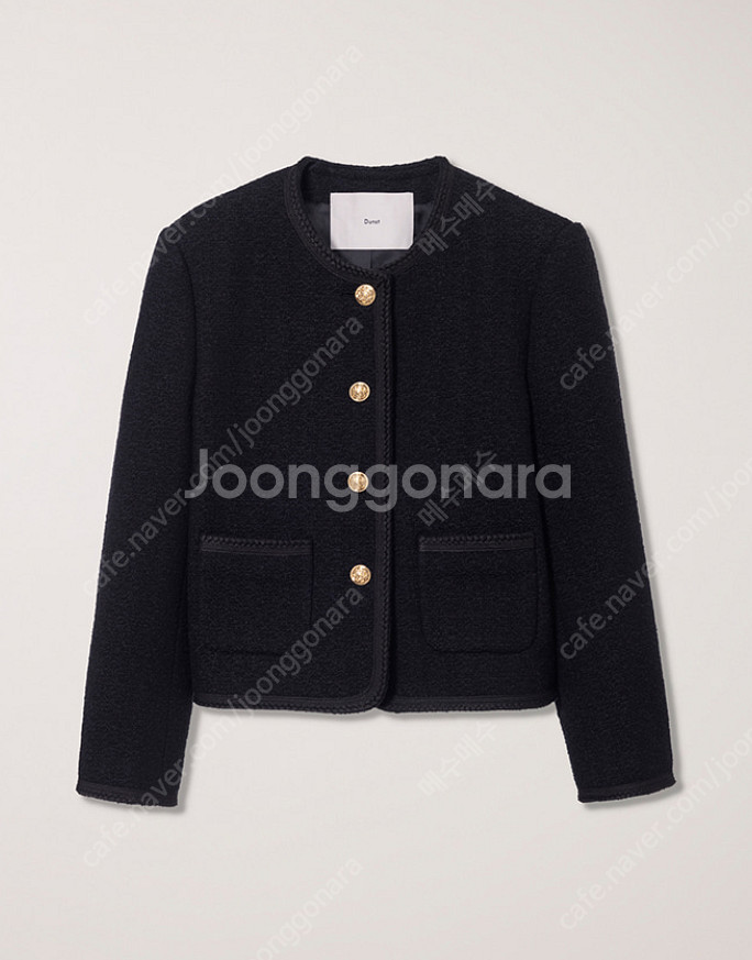던스트 트위드 블랙 M - CLASSIC BOUCLE ...--0
