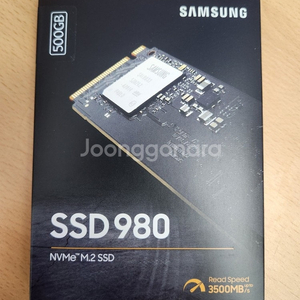 삼성 ssd 980 m.2nvme 500gb팝니다.