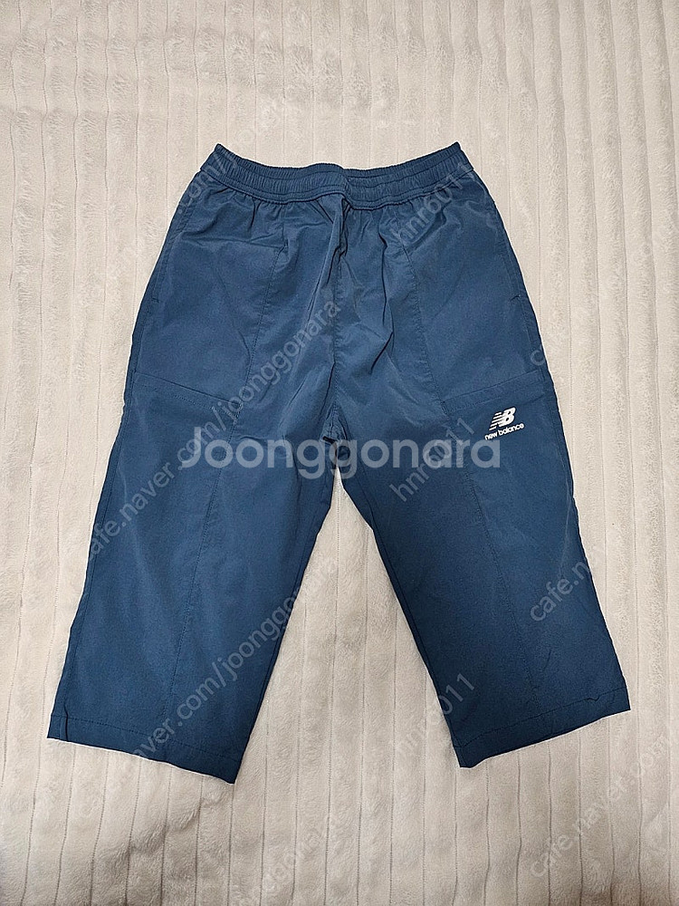 뉴발란스키즈 7부팬츠 청록 150사이즈--0