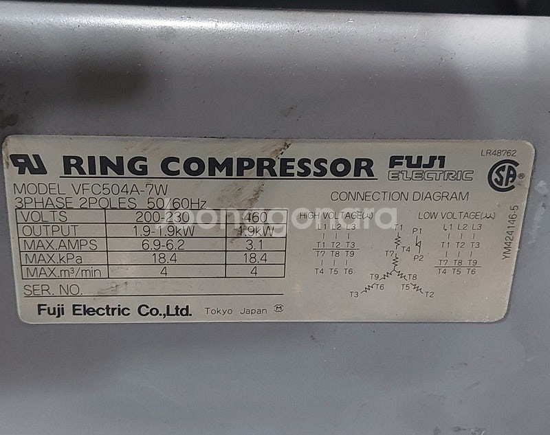 FUJI 링브로워 Ring Compressor RING...--3