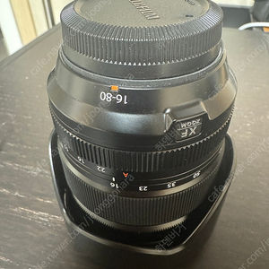 후지필름 XF16-80f4 R OIS WR 교환