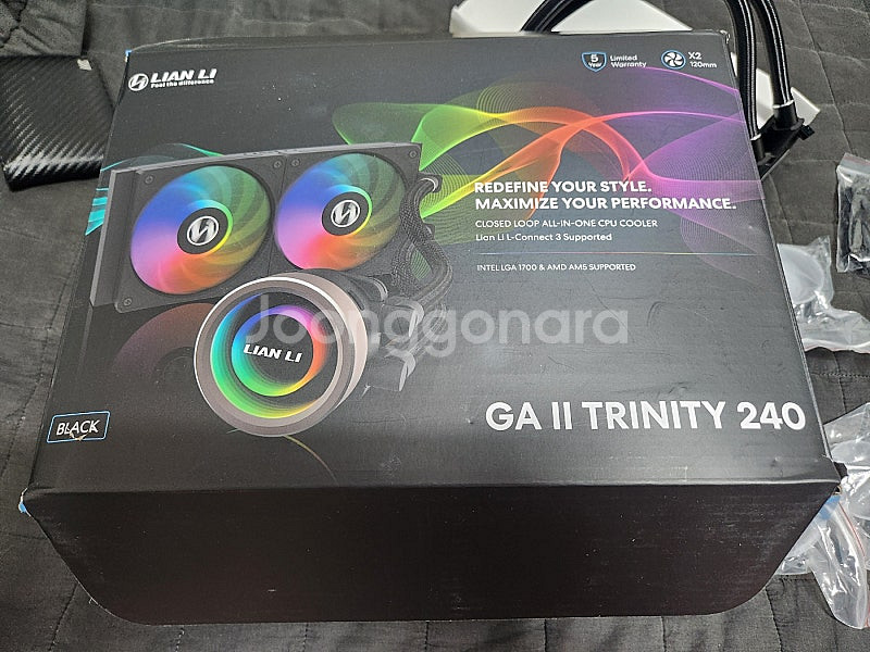 리안리 GALAHAD II Trinity 240 블랙--0