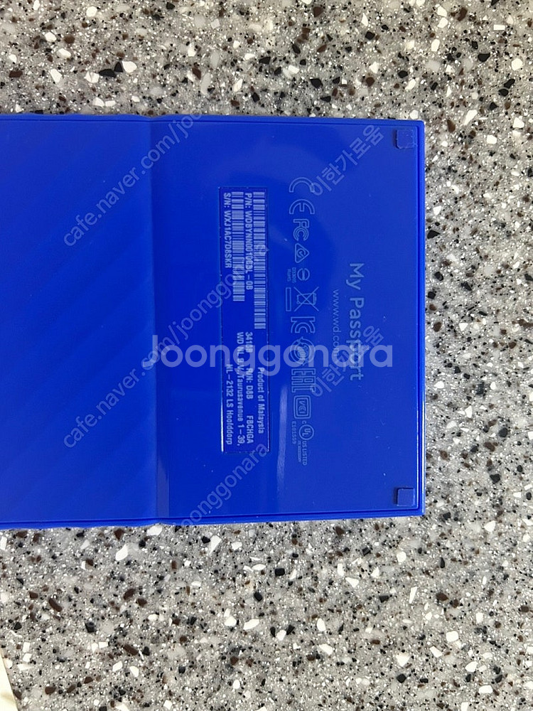 WD my passport 1T 외장하드--1