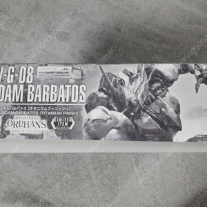 MG 건담 발바토스 티타늄 피니쉬 피니시 티피 코팅 건프라 새제품