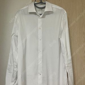 타임옴므)스트레치 정장 셔츠 [ 화이트 42 ]
