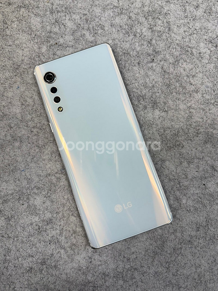 (미파손A급)LG 벨벳 화이트 128G 실사용 추천 깨...--1