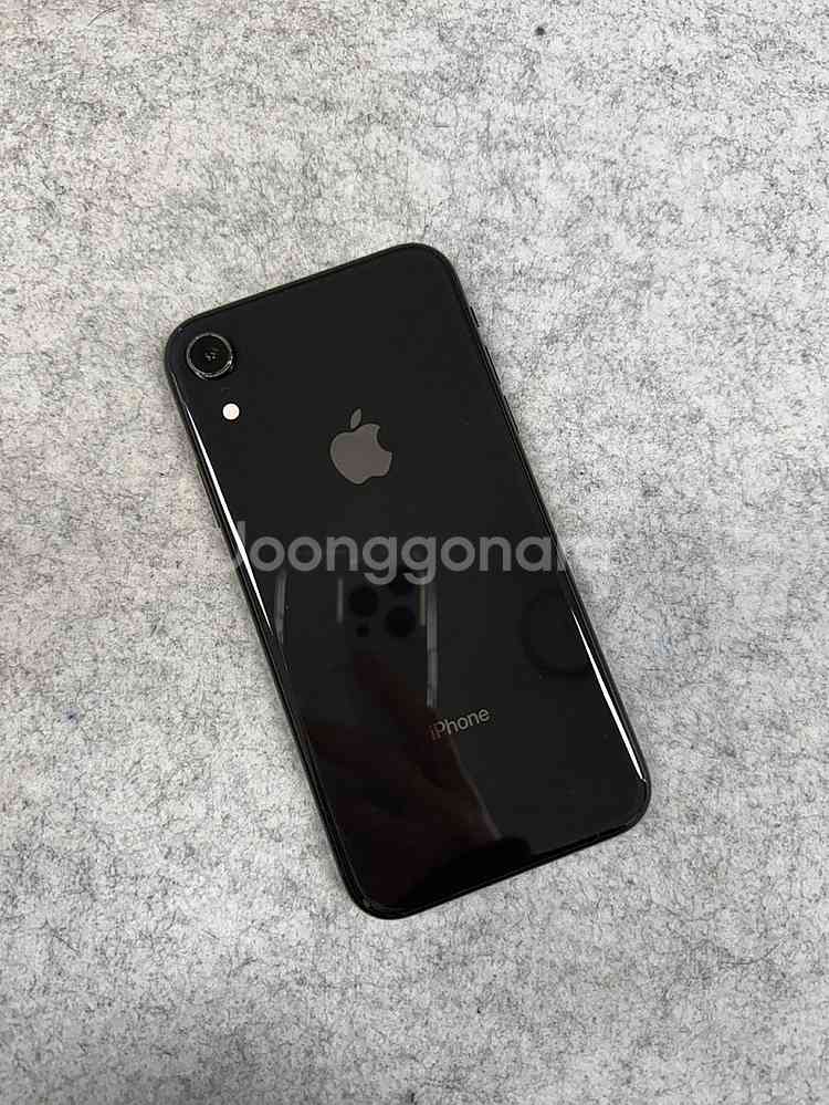(자급제S급)아이폰XR 블랙 64G 배터리효율 91% ...--0