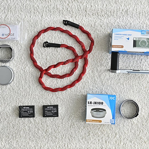 x100vi x100v x100f 악세사리 원형후드,핸드그립,넥스트랩,배터리