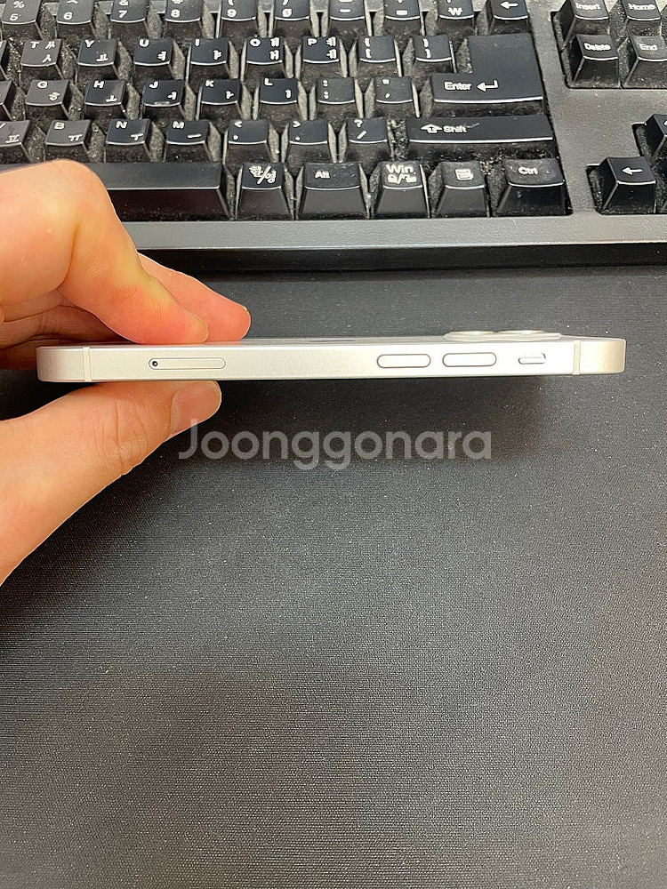 아이폰12미니 64GB 화이트 상태좋은 중고19만팝니다...--7