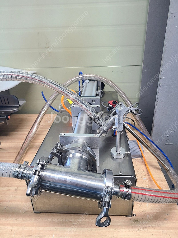 [판매]저점도1열액상충진기(30-300ml)/70만원--0