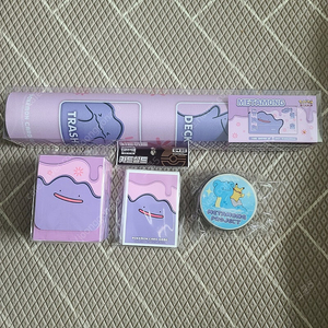 미개봉) 메타몽 플레이매트, 카드 슬리브, 덱 케이스, 틴케이스