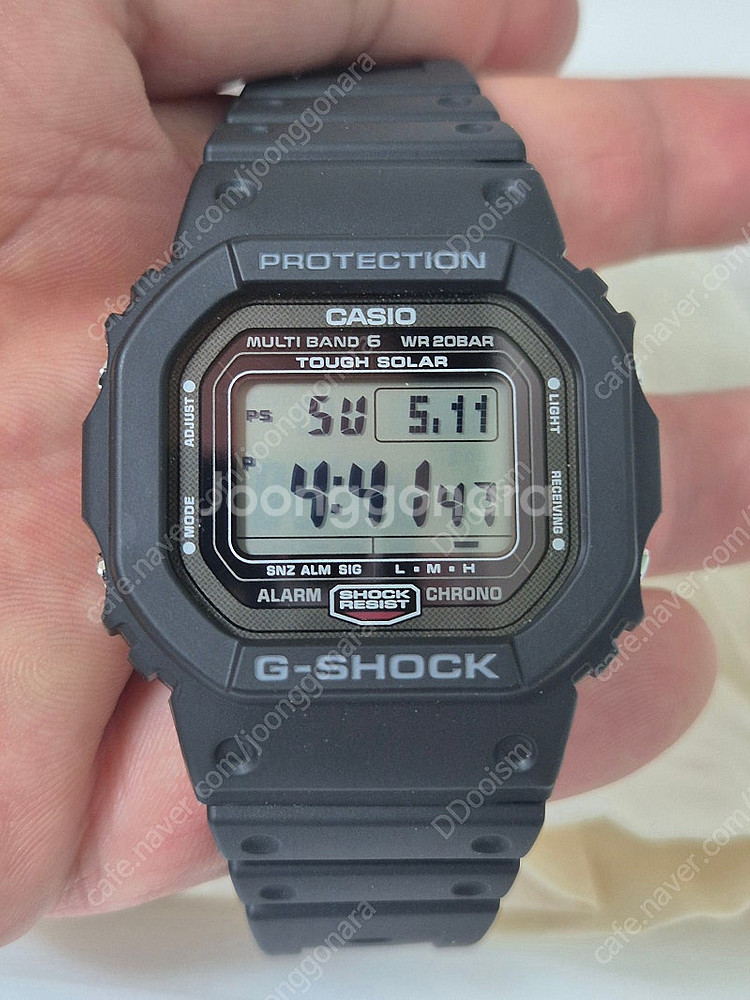 지샥 시계 GW-5000U-1JF 모델 팝니다--4