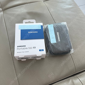삼성 포터블 SSD T7 1TB 미개봉 새상품