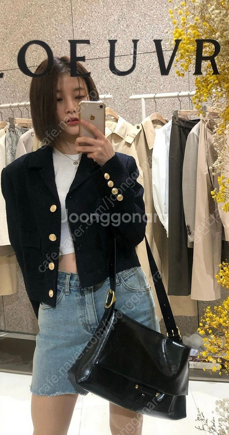 루에브르 트위드 자켓--1