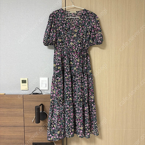 로라홈 원피스 퍼프 쉬폰 써스데이아일랜드 스타일