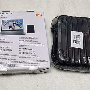 WD Elements Portable 휴대용 외장하드 5tb+ 파우치 판매합니다!!!!!!!!!!!!!!!!!
