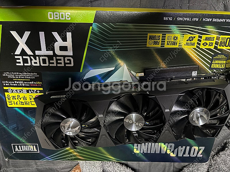 조탁 rtx3080 트리니티 10G 판매--2