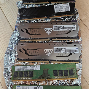 DDR4 8G x 2 3세트 판매, 개별 판매 가능