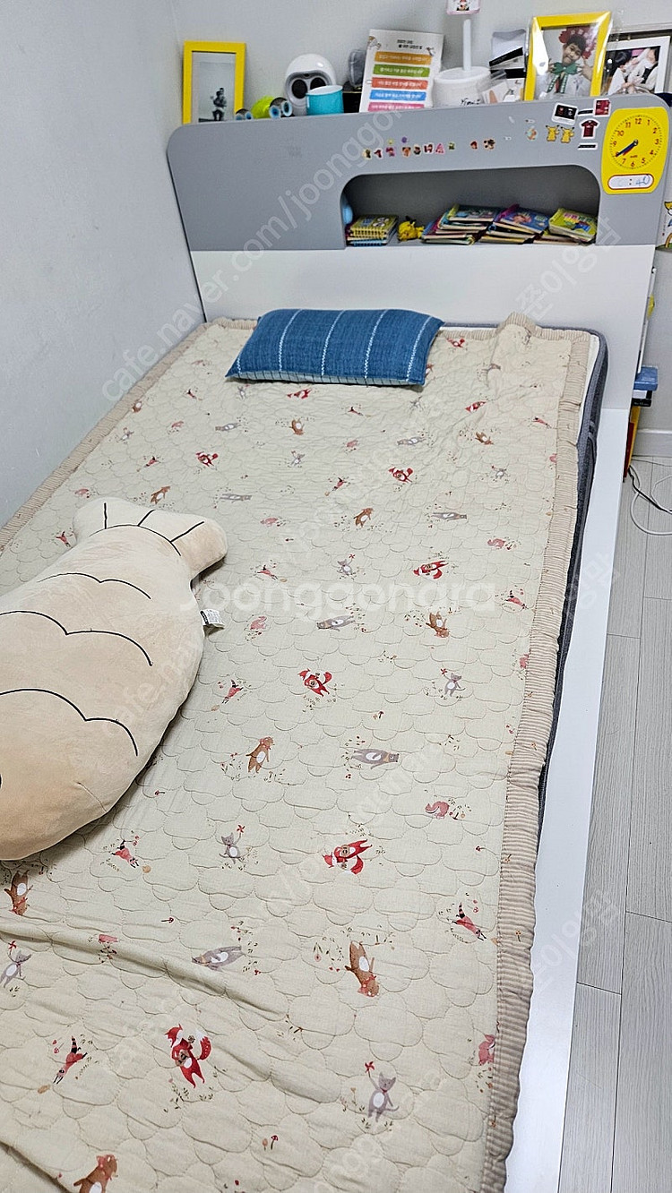 어린이 조명침대 서랍침대(매트리스 커버포함)--1