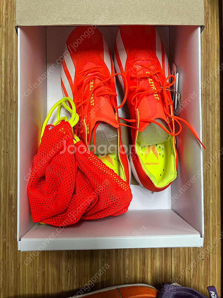 축구화 아디다스 X 크레이지패스트+ FG 285 새상품...--0