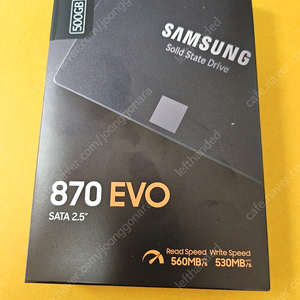삼성 870 EVO 500GB 새상품