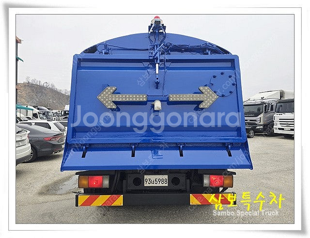 현대 메가 5톤 노면청소차 93너5988--4