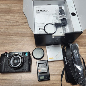 후지필름 X100VI 카메라 블랙