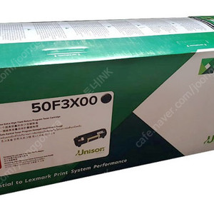 렉스마크 50F3X00 미사용 정품토너 판매합니다.