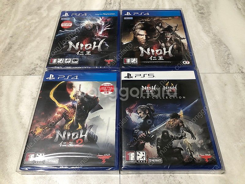 인왕 시리즈(PS4/PS5) 미개봉 새제품--0