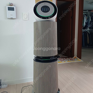 LG오브제 알파 공기청정기AS355NSNA(새거)