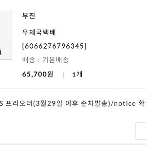 RAON 라온 뮤제라 부진 연청 스몰