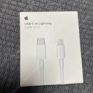 애플 USB-C 라이트닝 케이블 2m 새상품