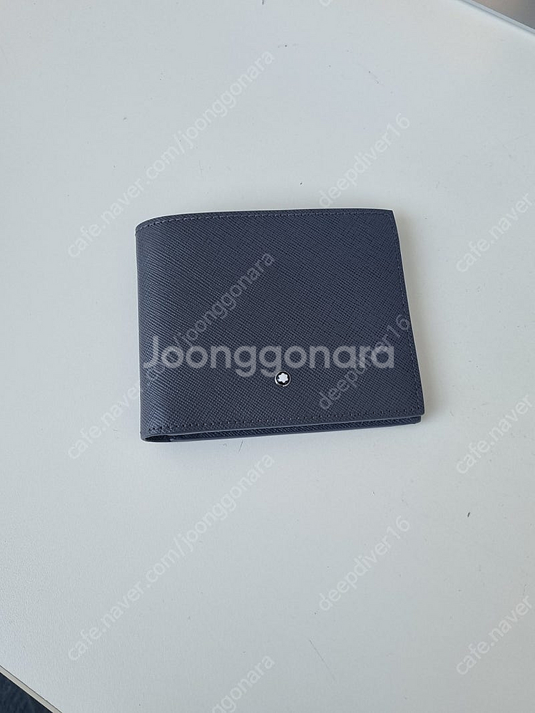 몽블랑 사토리얼 남성반지갑 6cc 그레이--2