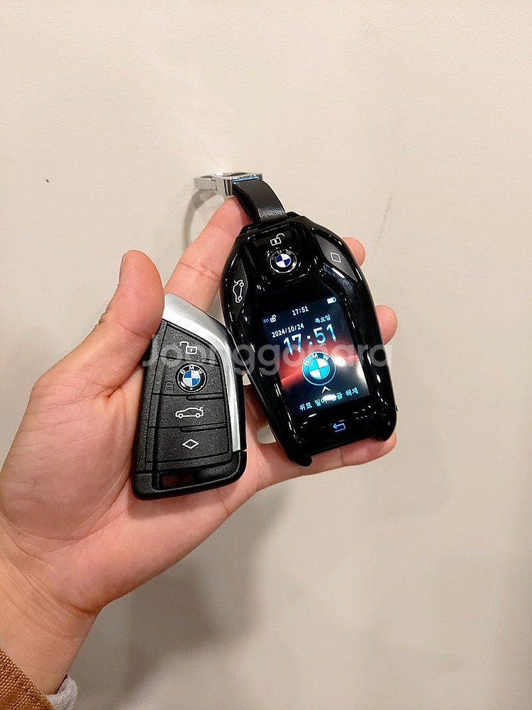 BMW X6 23년식 고급형 LCD 디스플레이키 개조 ...--0
