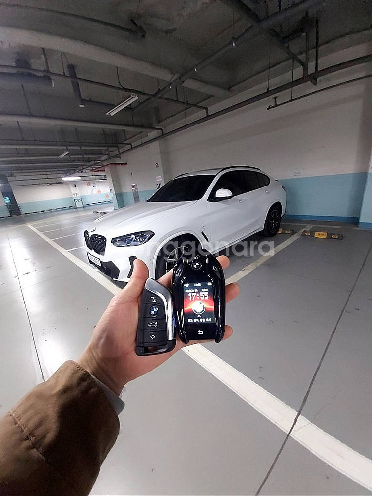 BMW X6 23년식 고급형 LCD 디스플레이키 개조 ...--2