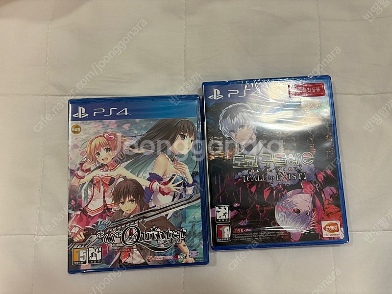 PS4 오메가퀸텟, 도쿄구울 일괄 팝니다 (미개봉)--0