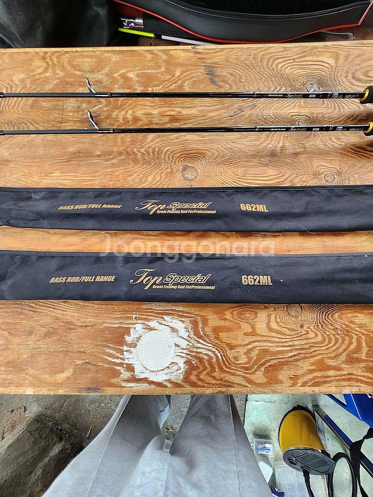 가성비 좋은 다이와,시마노릴과 베스로드 입니다. 낚시용품정리중..--7