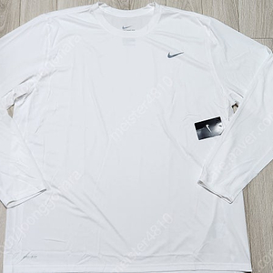 새제품 나이키 에어 DRI FIT 흰색 운동복 긴팔티 빅사이즈 3XL
