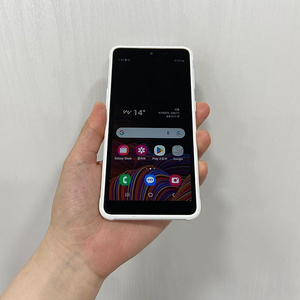 87081 갤럭시X커버5 화이트 64GB A급 부산 중고폰 팝니다 6만원