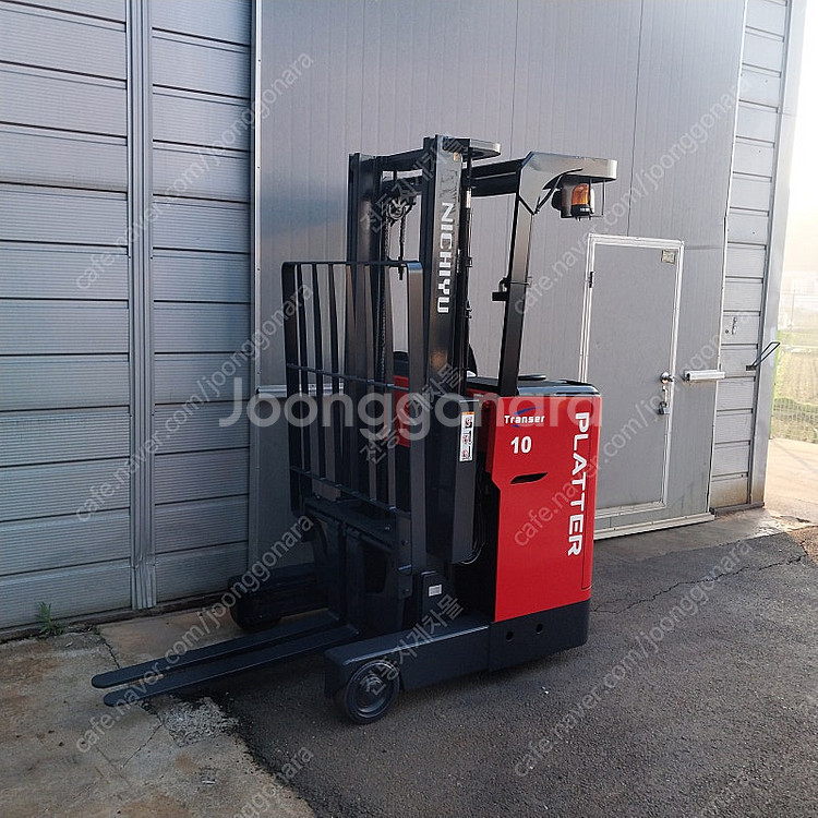 니찌유 중고 전동지게차 1.0톤 2단 3500MM 20...--2