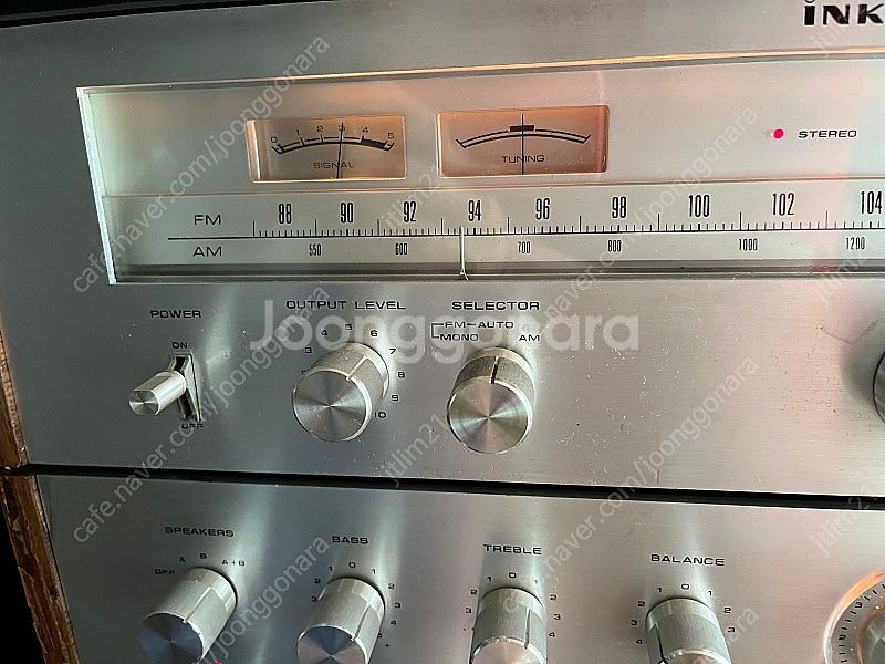 인켈 앰프ak650 + 튜너tk600(우드버전)--0