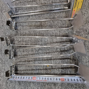 타공판용 이선후크 10cm / 25cm 70개 10만원
