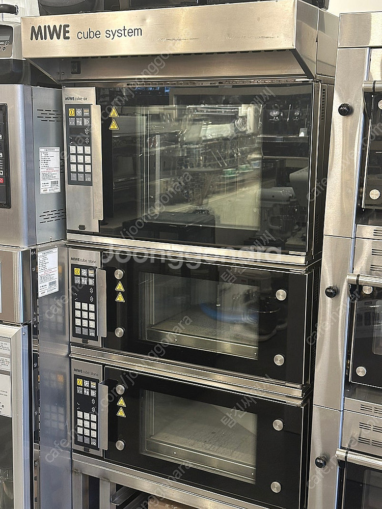 미베 데크오븐 미베 컨벡션오븐 1매 2단 + 3단 콤비오븐--1